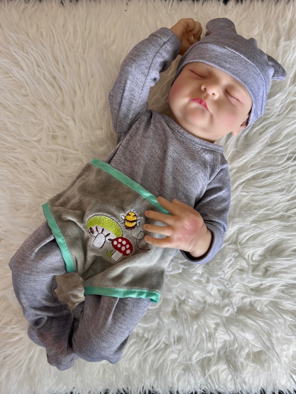 REALISTIC Doll LEVI Comfort Therapy Newborn Baby Boy Sleeping Lifelike Silicone